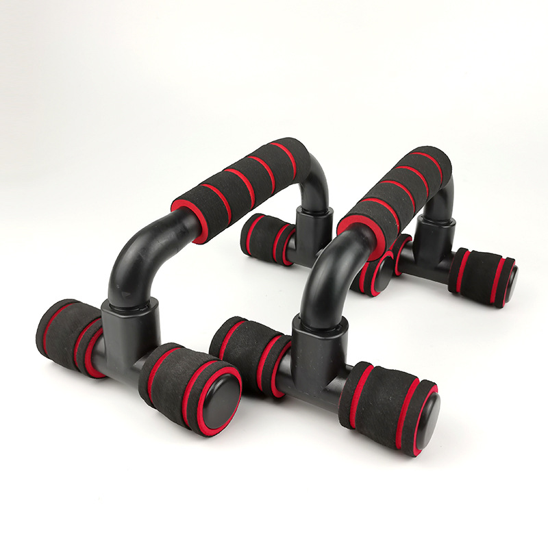 Wholesale push-up stand home fitness equipment arm strength pectoral muscle exercise aid I-shaped push-up stand
