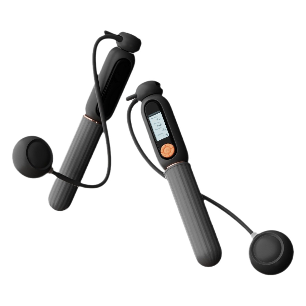 Rope skipping rope for senior high school entrance examination sports professional sports skipping rope intelligent fitness adult weight-bearing equipment counting skipping rope