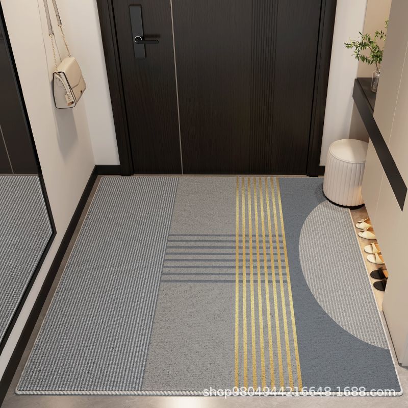 Picture of Diatom mud floor mat entrance door door mat bathroom bathroom toilet kitchen disposable non-slip floor mat