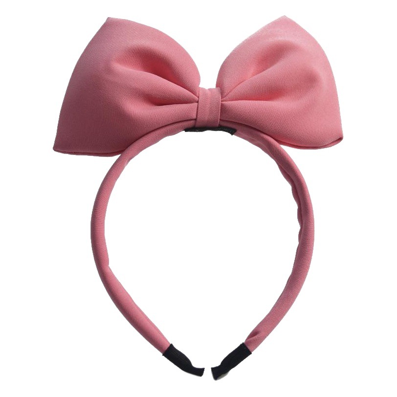 Pure Big Red Bow Fabric Handmade Children's Hairband Small Fresh Girl Girl Princess Headband