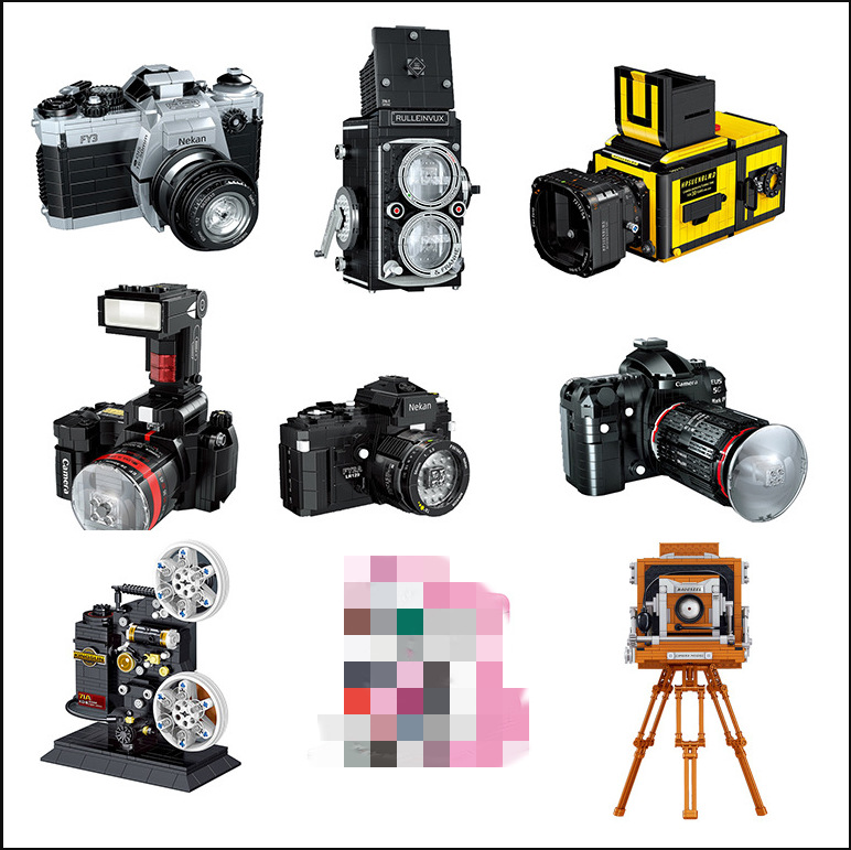 Toy mini building blocks creative toys assembled DIY toys 00844-00985 camera wholesale generation