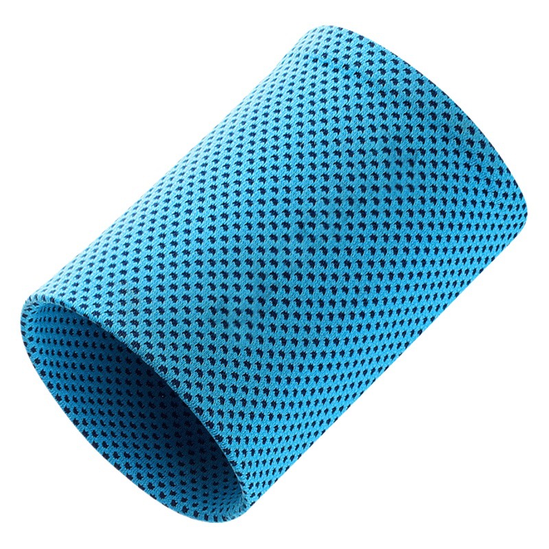 Summer sports wrist guard cold feeling wrist guard men's and women's running wristband ice cool sweat-absorbent ice silk weightlifting hand guard wholesale