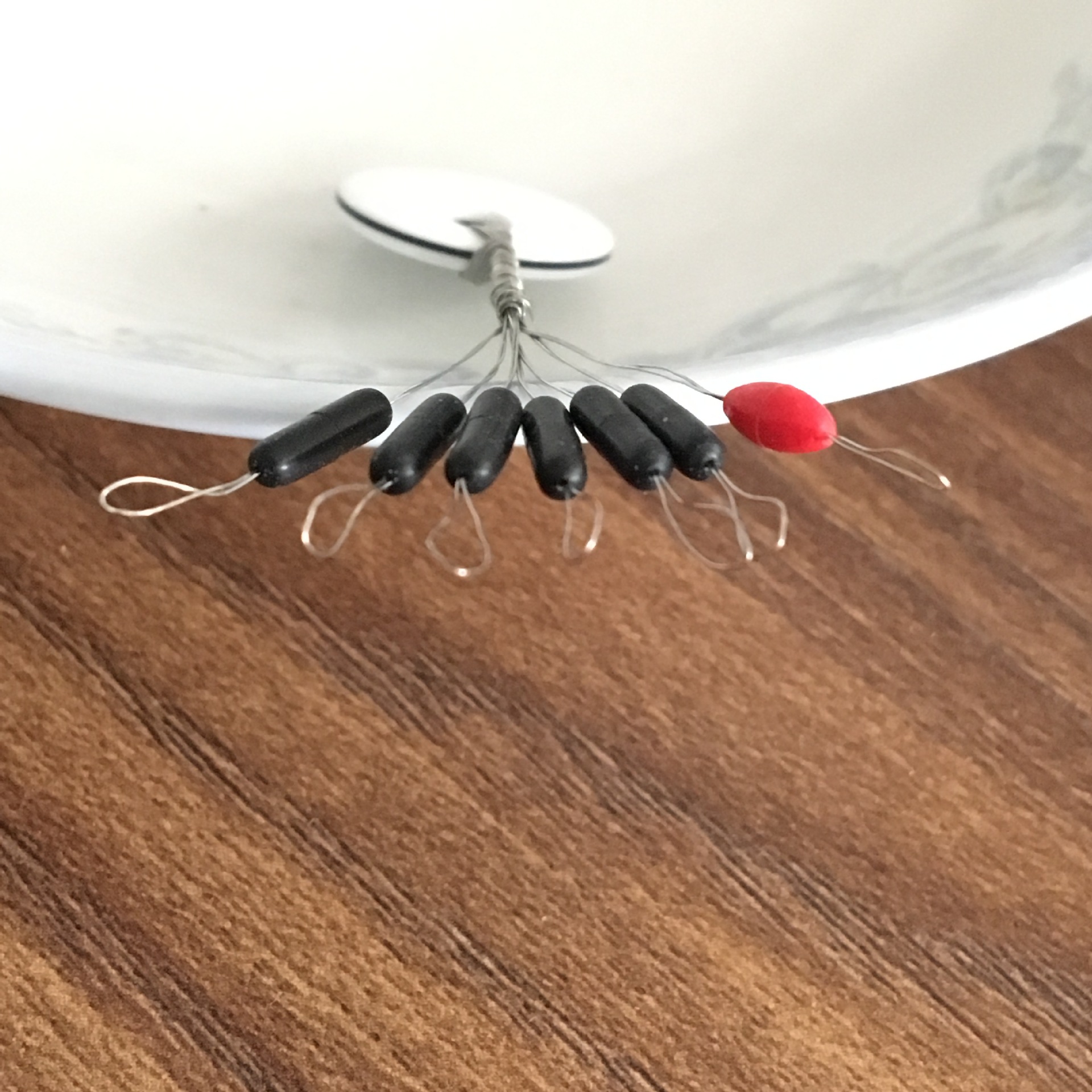 Picture of Space bean 6 1 cylindrical olive space bean silicone is not easy to hurt the line competitive fishing line set small accessories