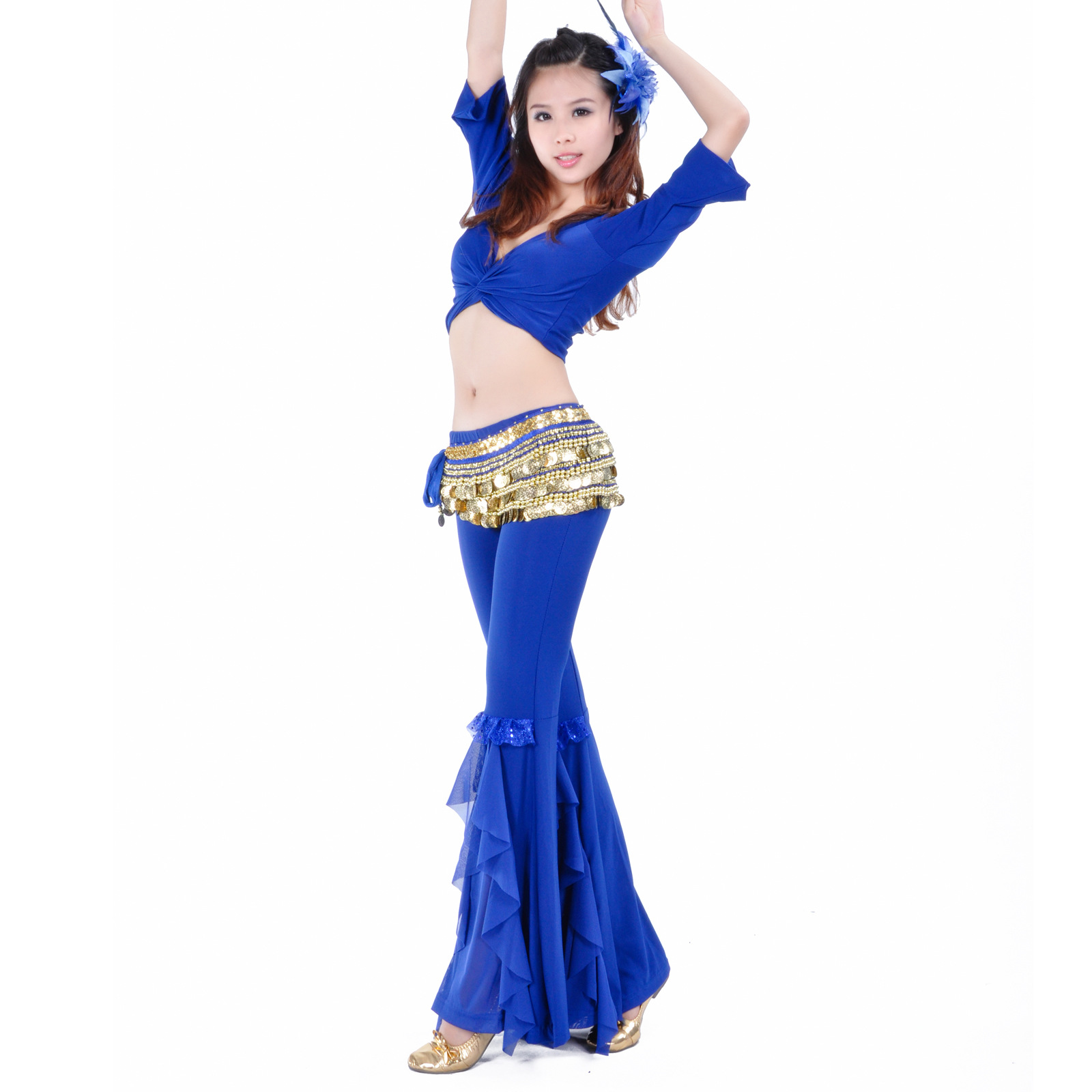 Picture of Dynamic suit, belly dance practice, belly dance sports suit, belly dance practice clothing suit wholesale