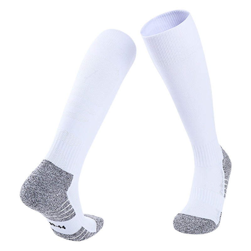 Cross-Border Football Socks Long Over-The-Knee Socks High Towel Bottom Training Students Non-Slip Sweat-Absorbent Youth Sports Socks