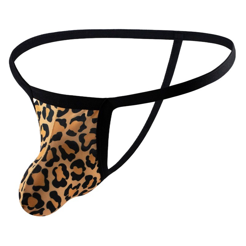 Men's milk silk thong low waist sexy T pants sexy underwear a generation of hair