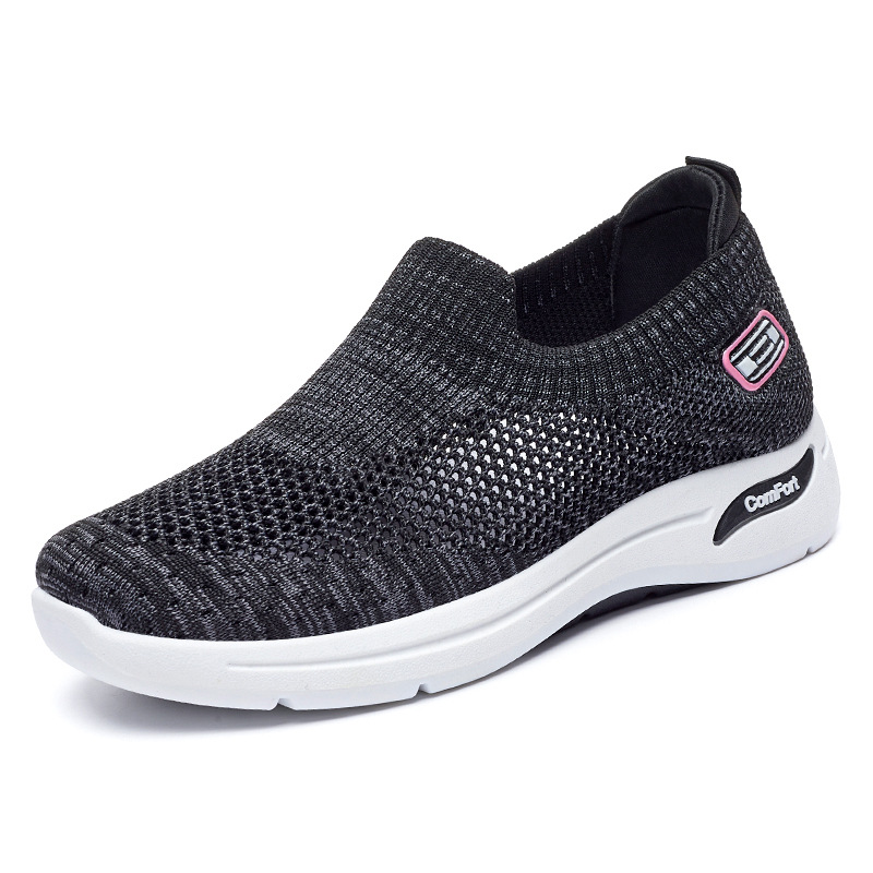 Picture of Shoes for Women New Women's Shoes for the Elderly Wholesale Slip-On Mom's Shoes Comfortable Gift Shoes Fashionable Casual Shoes for Women