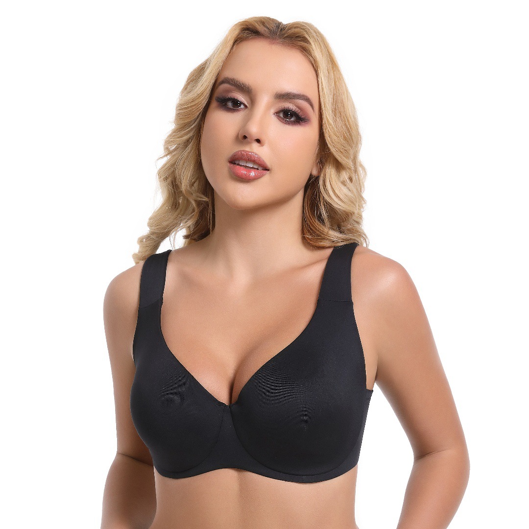 plus size bra chubby girl sexy push up plus size underwear wide shoulder strap plus size underwear