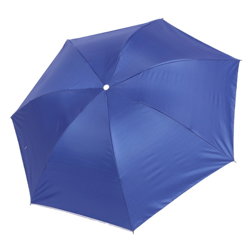 7-bone tri-fold gift silver plastic umbrella creative sun umbrella sun umbrella activity gift advertising umbrella