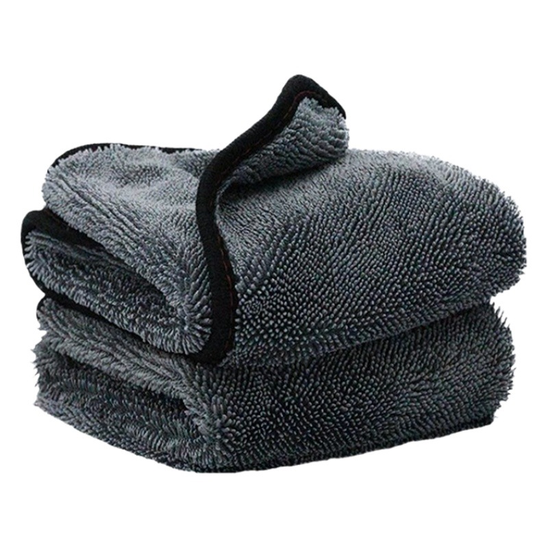 Picture of Korean Microfiber Pigtail Towel Car Wash Towel Car Wipe Cloth Absorbs Water and Does Not Shed Lint, Traceless Water Collection Towel