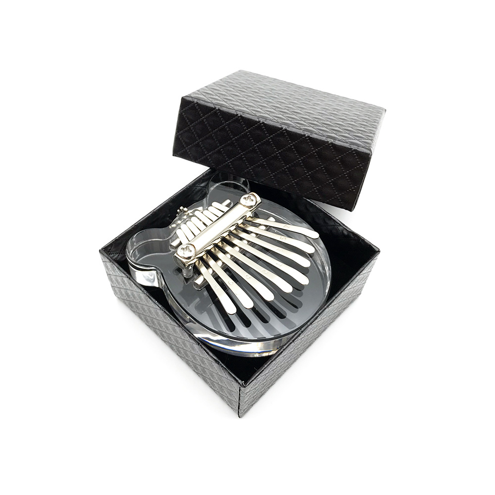 Entity factory 8-tone transparent crystal mini thumb piano mini finger piano kalimba thumb piano kalimba