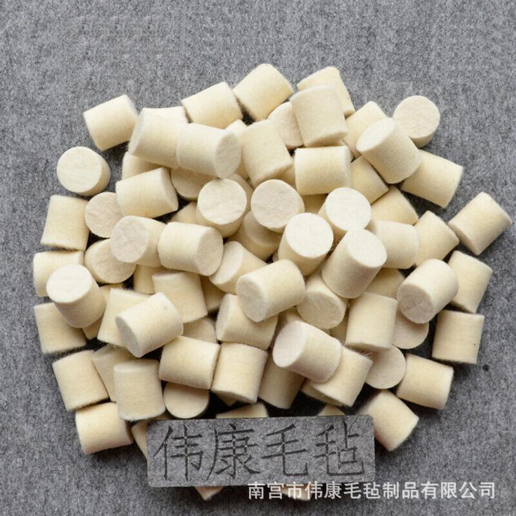 felt block wool ball cleaning ball wholesale Woolplug cleaning plug industrial special mechanical pipe oil absorbing felt