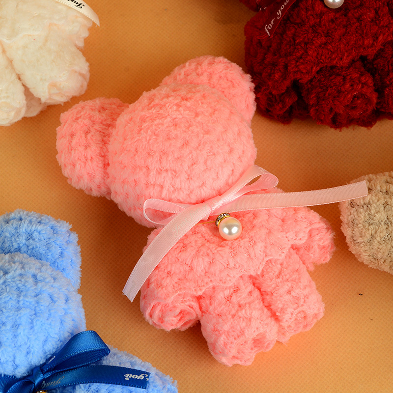 Picture of Pineapple towel bear shape shop supplies wedding gift Festival activities birthday opening small gifts wholesale