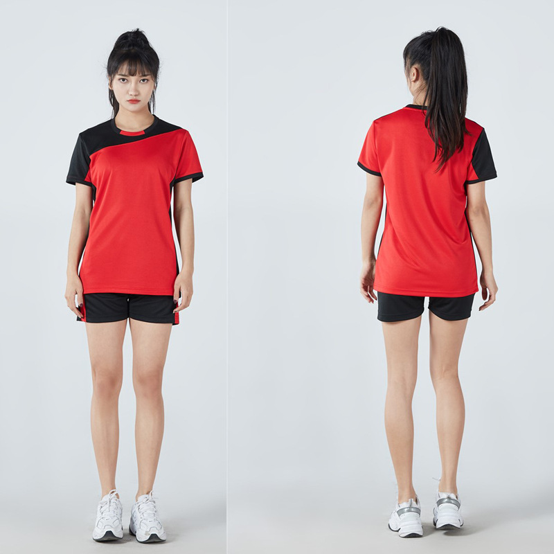 Women's volleyball suit women's suit Korean-style custom short-sleeved loose-fit volleyball jersey adult student sportswear