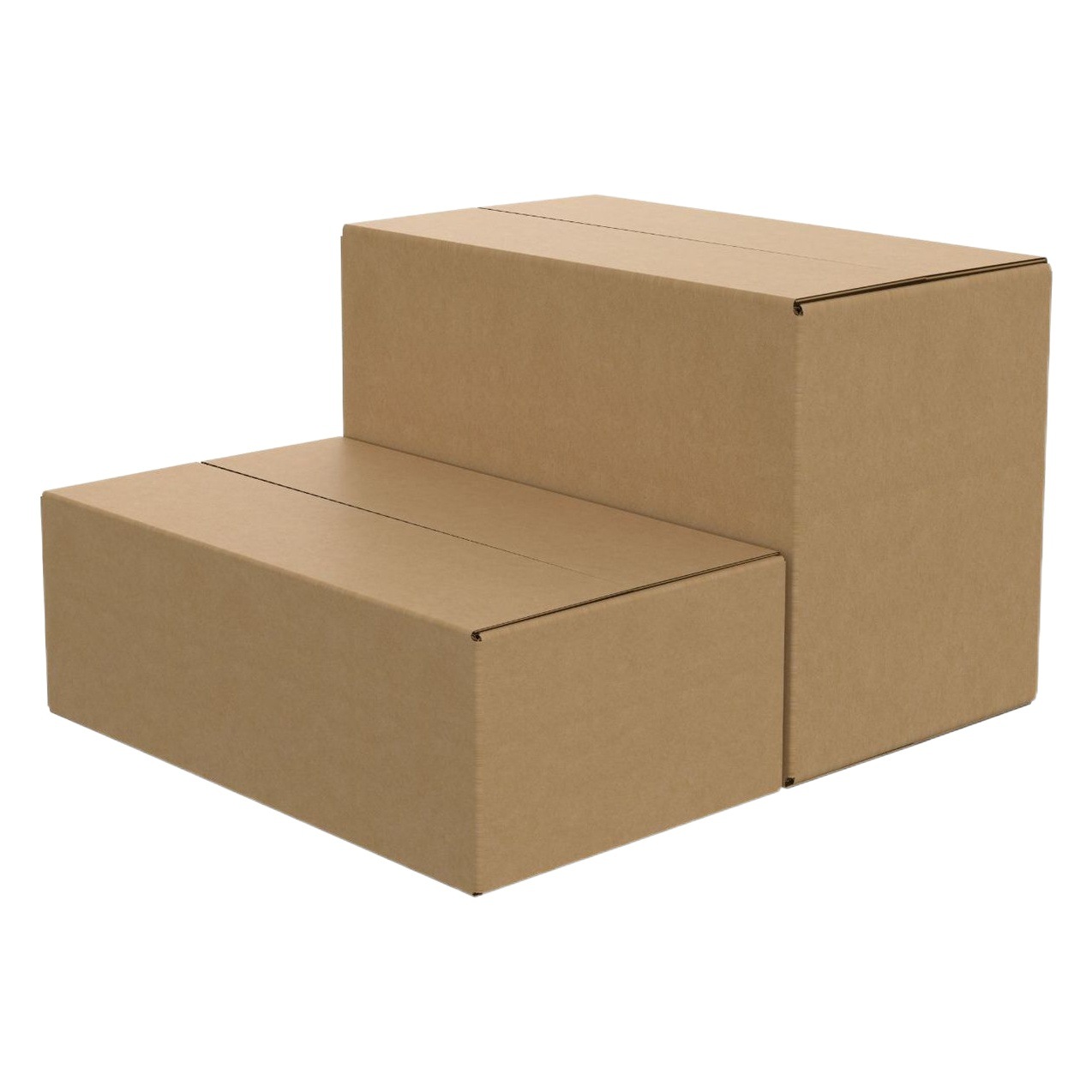 Fushan Paper Whole Package Express Carton Extra Hard Rectangular Half Height Wholesale Packing Box Packaging Carton Thickened and Durable