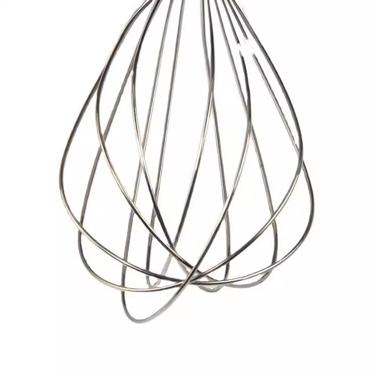 Picture of Factory wholesale 8-inch 10-inch 12-inch stainless steel manual eggbeater kitchen blender cake baking tool