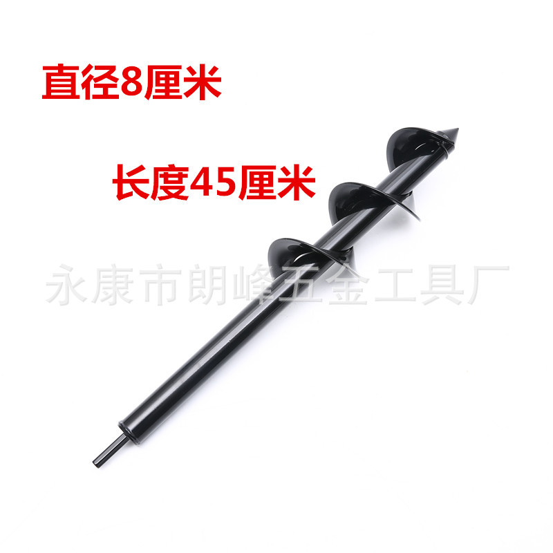 Picture of Wholesale ground drill supporting charging hand electric drill spiral rod twist garden vegetables flowers drill soil pit drill bit