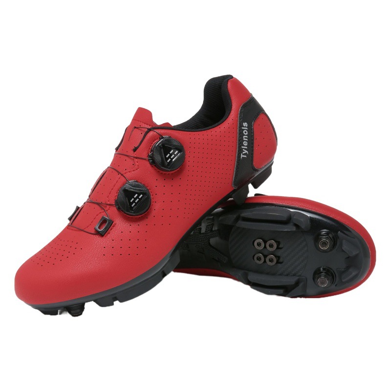 T168 Cross-border New Lockless Cycling Shoes Men's Road Car Lock Shoes Breathable Bicycle Shoes Non-lock Mountain Bicycle Shoes