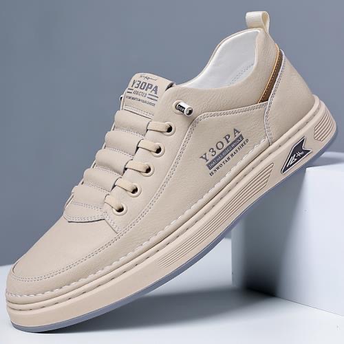Picture of 2025 Spring Men's Shoes New Breathable White Shoes Men's Trendy All-match Thick-soled sneaker Casual Board Shoes Trendy Shoes