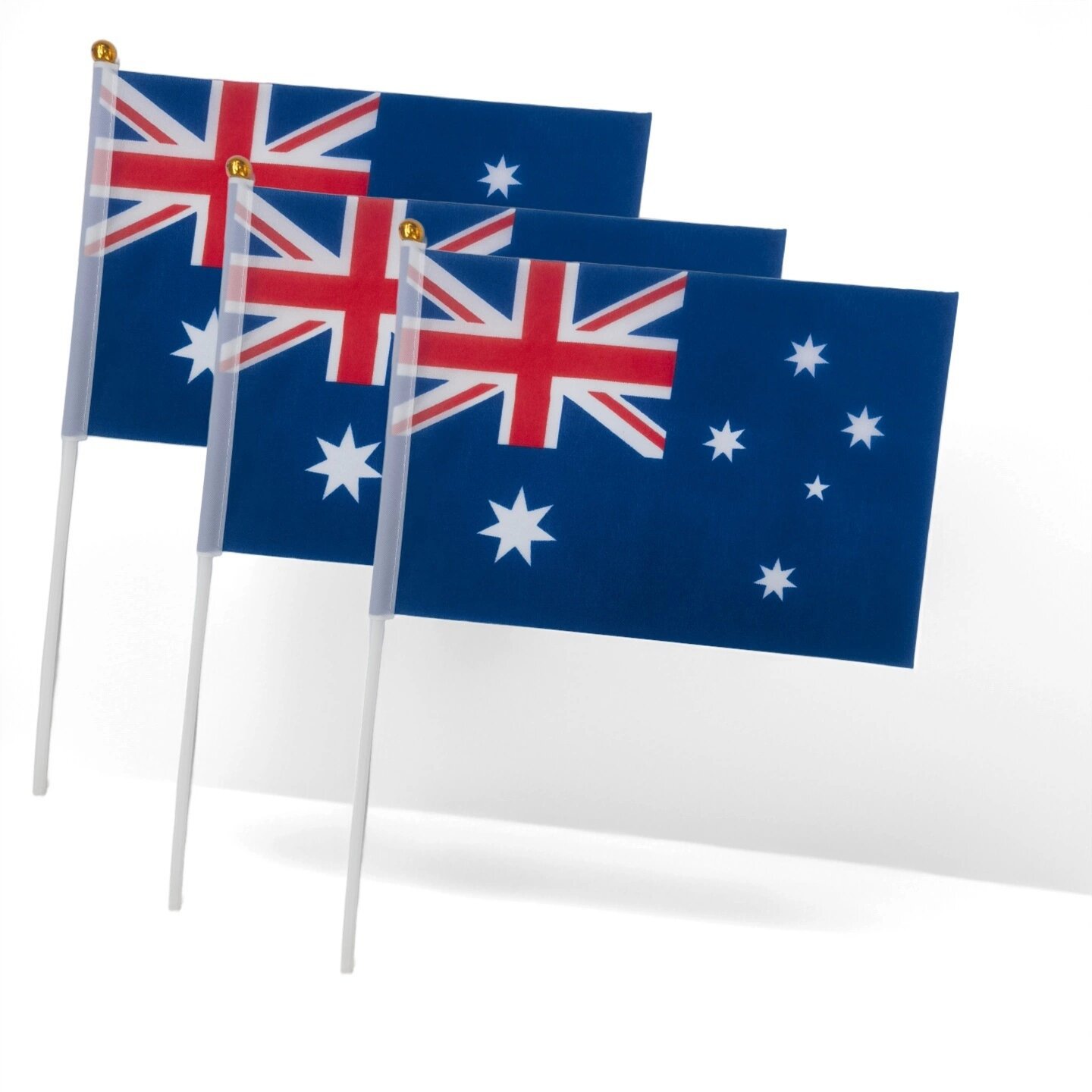 Cross-Border Supply of Australian Flag No. 8, 14*21cm Hand-Waving Flag, Polyester Cloth Flag, Essential for Hand-Held Cheering and Support