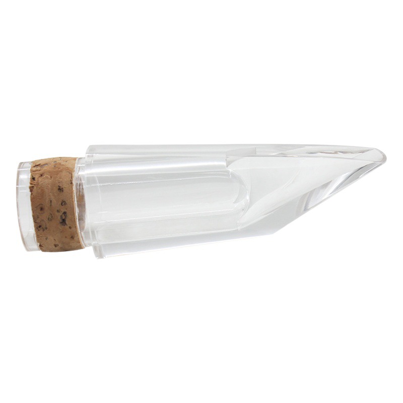 Wholesale B- tone clarinet flute head ABS transparent flute head black tube flute head clarinet mouthpiece wind instrument accessories