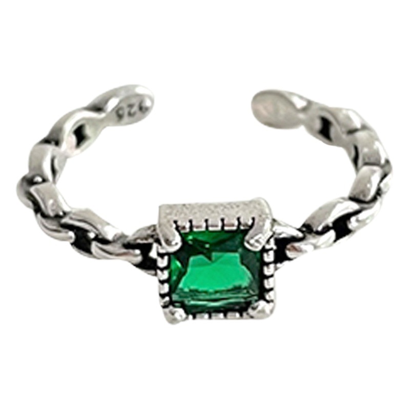 Picture of Lan zhi tai silver simple personality light luxury temperament net red hand jewelry wholesale opening 925 sterling silver ring does not fade