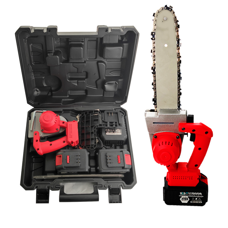 Wholesale Morfeng High Power Brushless Electric Chain Saw Electric Saw Rechargeable Outdoor Electric Saw Tree Cutting Wood Cutting Saw Chain Saw