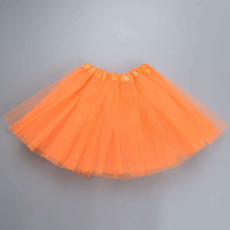 Picture of Amazon Exclusive Skirt Ballet Skirt Three-Layer Six-Piece Mesh Kidsren's Tutu Skirt Performance Clothing Organza Skirt