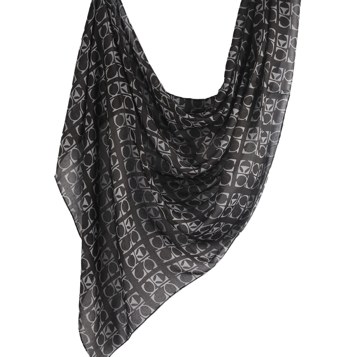 Picture of Best-Selling Watercolor Tie-Dye Cotton Scarf Arabian Satin Polyester Long Scarf Turkish Middle Eastern Scarf