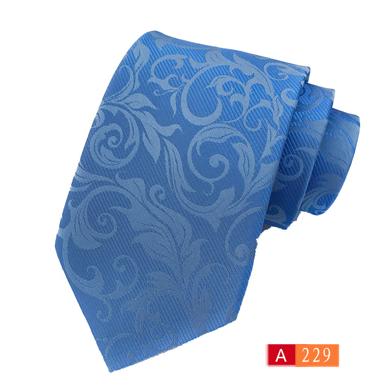 Picture of Men's tie polyester yarn-dyed fabric business wear tie source manufacturers in stock wholesale