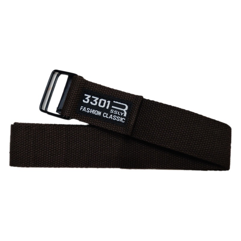 Belt Live Broadcast Belt Men's Quality Canvas Woven Belt Real Shot Ins Trendy Men's Belt Student Decorative Belt