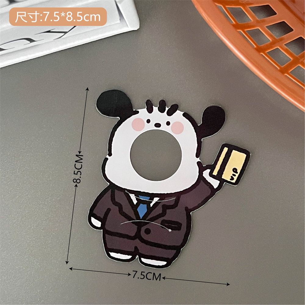 Picture of Tengyi original Christmas lollipop cardboard card blessing greeting card children's candy gift packaging decoration card