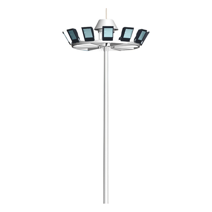 Manufacturer Wholesale Stadium Light Poles 15.2m Adjustable Football Field Light Poles 8.1m Basketball Court Street Light Poles