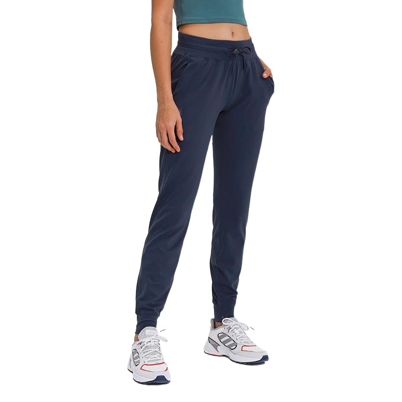 Spring New Naked Yoga Pants High Waist Slimming Casual Running Sports Fitness Pants for Women D19069