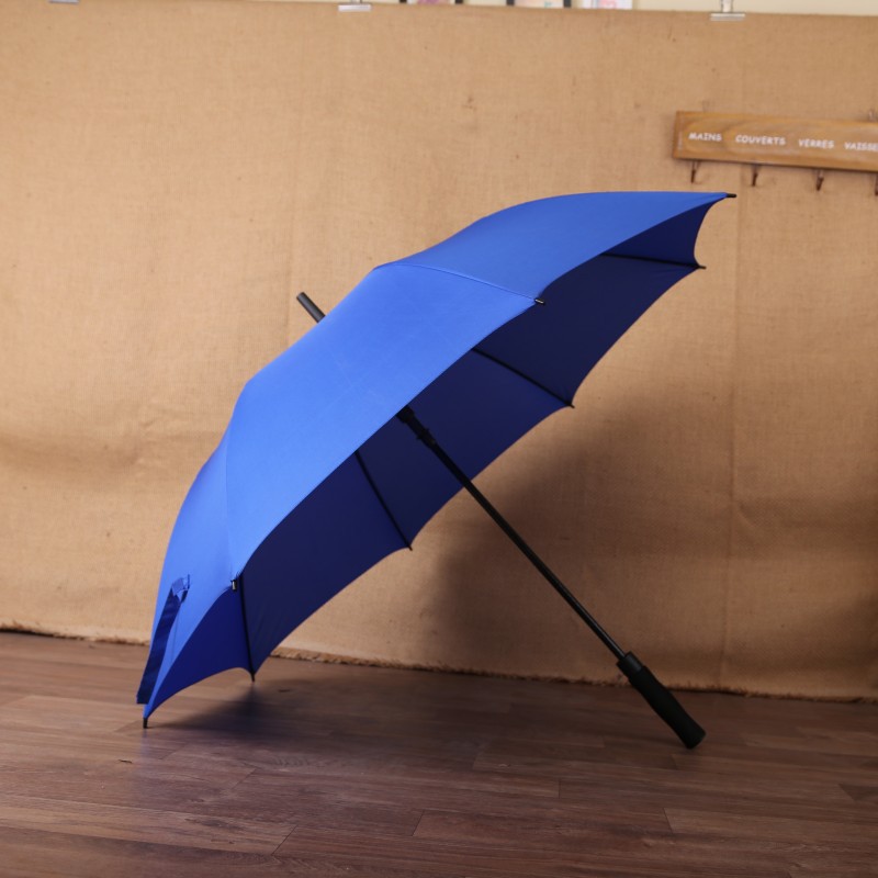 Picture of Manufacturers wholesale a large number of oversized double straight rod sun umbrella wind-resistant strong long handle advertising business umbrella customization
