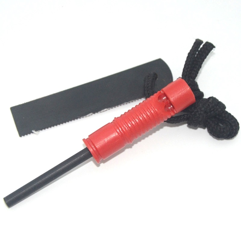 Picture of Outdoor 2-in -1 Survival Whistle Multifunctional Magnesium Stick Emergency Flint Flint Flint Flint Flint