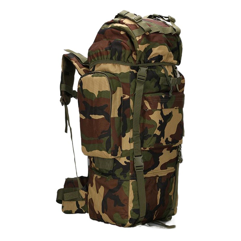 Outdoor sports mountaineering bag outdoor backpack hiking mountaineering bag large capacity 65L large bag equipment spot wholesale