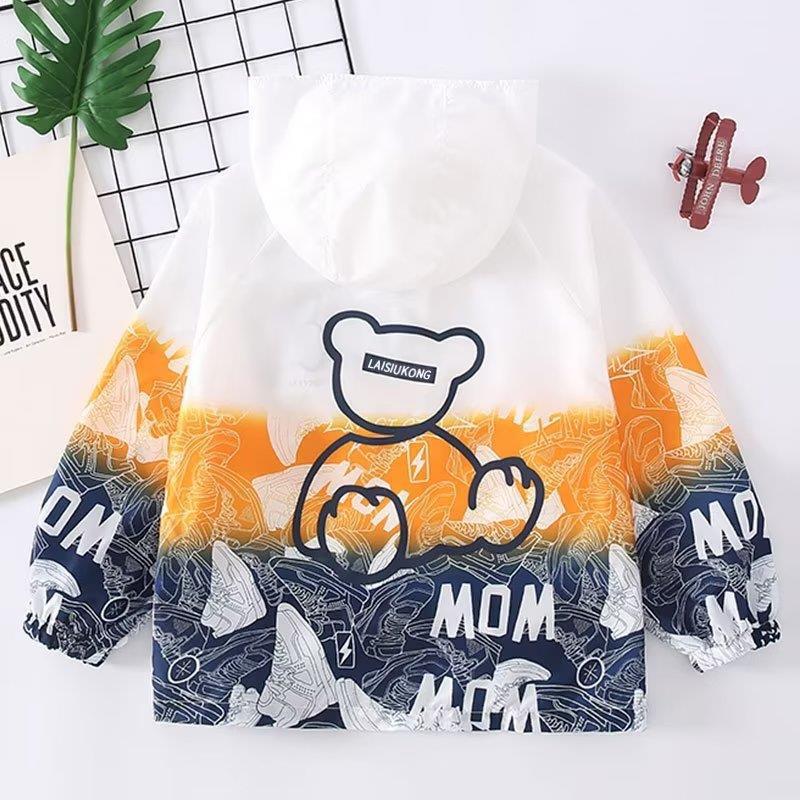 Picture of Children's Wear Boy's Summer Sun Protection Coat 2024 New Children's Summer Sun Protection Coat Thin Mid-Big Children's Summer Fashionable
