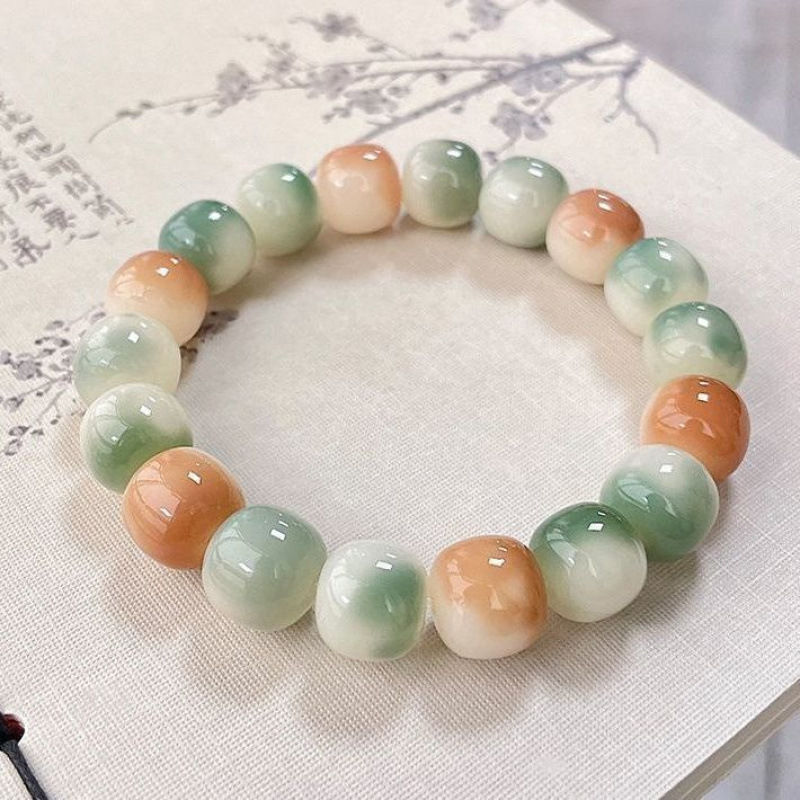 Picture of Authentic Yuanshan Dai Bodhi Root Bracelet Genuine Student Toy Decompression Chinese Style Bodhi Bracelet Prayer Beads