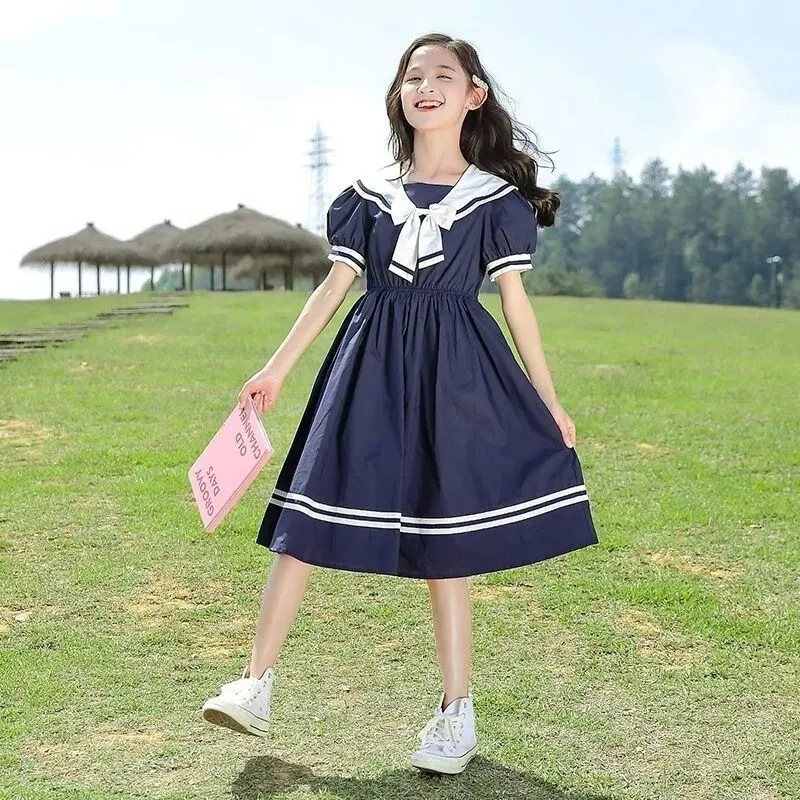 Children's Clothing Girls' Princess Dress Summer 2023 Western Style New Arrival Large and Medium-sized Children's Dress Summer Girl's Summer Dress