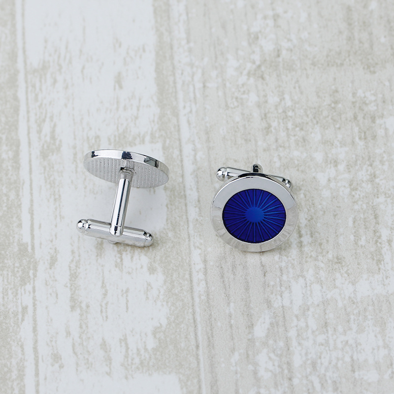 Picture of Wish European and American Joker Personalized Business Oil Dropping French Shirt Men's Fashion Business Cufflinks Cufflinks