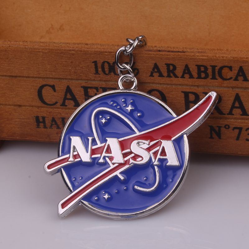 Foreign Trade U.S. National Airlines Aerospace Keychain Nasa Alloy Pendant European and American Popular Accessories