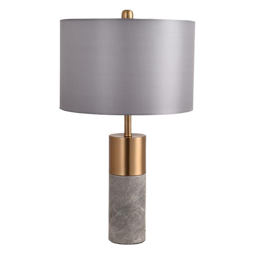 Large European Style Marble Table Lamp Distinctive Creative Hotel Bedside Lamp Retro Bedroom Post-modern Decorative Table Lamp