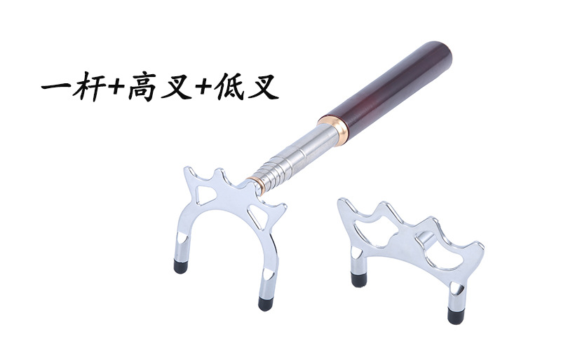 Picture of Telescopic pool cue support Telescopic frame rod Telescopic pool frame rod Billiard bridge rod Telescopic pool stick bridge Billiard support