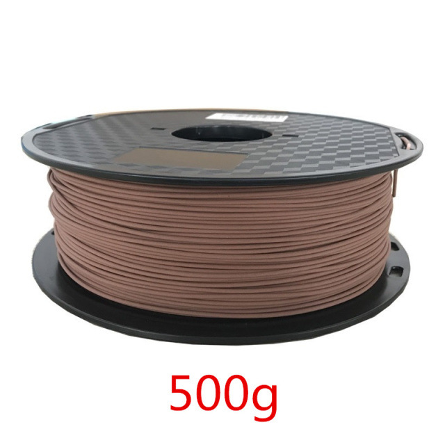 Picture of Sandalwood Redwood Walnut 3D Printer Consumables PLA Light Wood 1KG Consumables Ebony 1.75mm Deep Wood Color