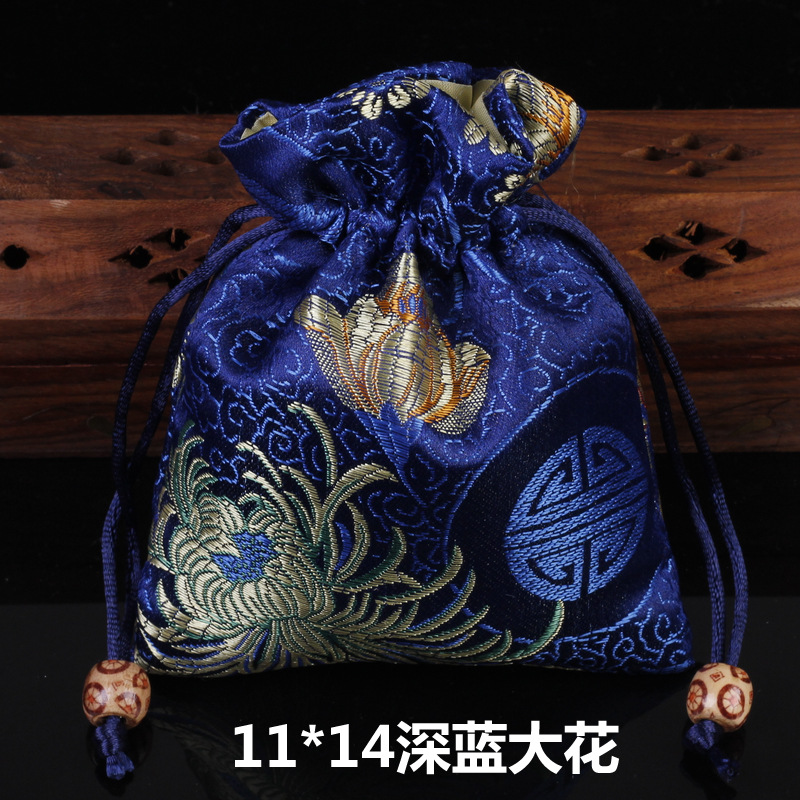 Picture of Osmanthus sachet sachet pendant antique Chinese brocade high-grade sachet empty bag bag bag wholesale 11*14