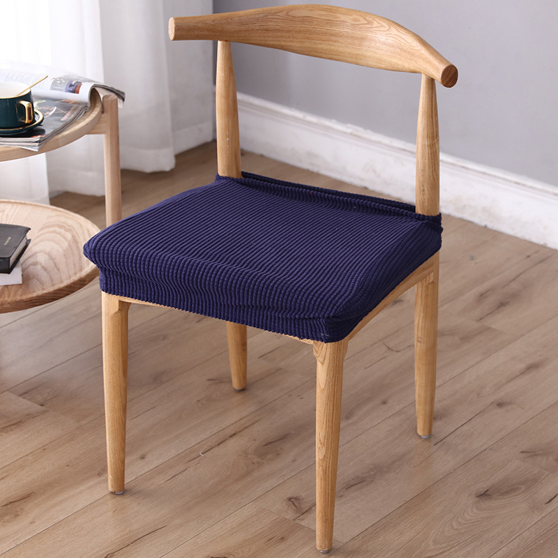 Picture of Dining Table and Chair Cover Universal Elastic Modern Simple Home Seat Cover Backless Office Cushion Cover Wholesale