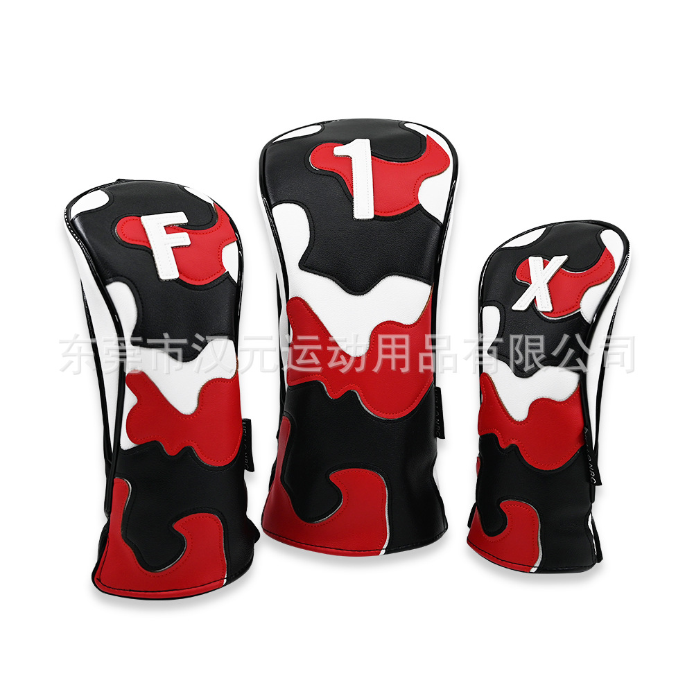 Picture of Factory Hot Cross-border Camouflage Golf Cart Cover Wooden Cart Cover Protective Cover PU Sports Equipment