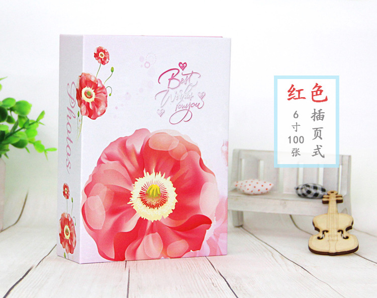 Picture of Photo album this album insert 4D large 6 inch photo plastic Korean creative children Baby souvenir book wholesale promotion