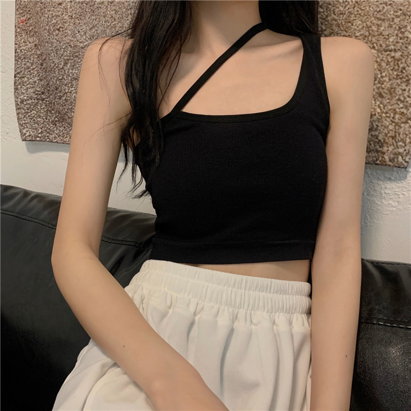 Women's back vest with chest pad camisole summer inner base outer wear back hot-selling one-piece tube top with chest pad